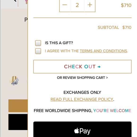 pink tourmaline and diamond 14k earrings - Picture 5 of 8